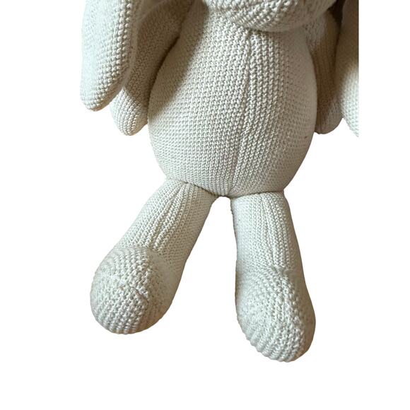 Hand knit made in India bunny plush - Picture 3 of 8